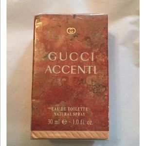 NEW SEALED GUCCI ACCENTI EDT 1.0 fl oz SPRAY